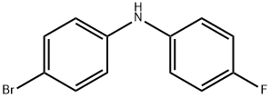 Benzenamine, 4-bromo-N-(4-fluorophenyl)- Structural