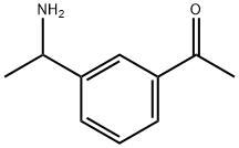 Ethanone, 1-[3-(1-aminoethyl)phenyl]- Structural