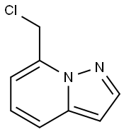 Pyrazolo[1,5-a]pyridine, 7-(chloromethyl)- Structural