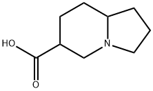 Octahydroindolizine-6-carboxylic acid Structural