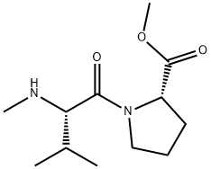 L-Proline, N-methyl-L-valyl-, methyl ester (9CI) Structural