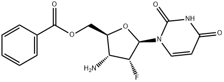 Uridine, 3'-?amino-?2',?3'-?dideoxy-?2'-?fluoro-?, 5'-?benzoate (9CI)