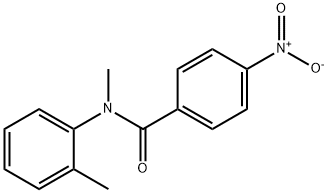 Benzamide, N-methyl-N-(2-methylphenyl)-4-nitro- Structural