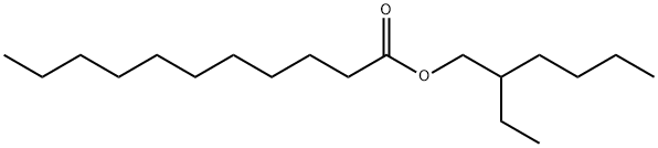 Undecanoic acid, 2-ethylhexyl ester Structural