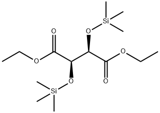diethyl (2R,3R)-2,3-bis((trimethylsilyl)oxy)succinate Structural