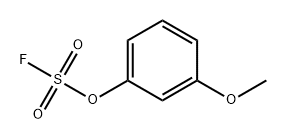 Fluorosulfuric acid, 3-methoxyphenyl ester Structural