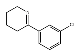 Pyridine, 2-(3-chlorophenyl)-3,4,5,6-tetrahydro- Structural
