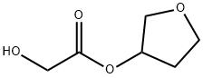 oxolan-3-yl 2-hydroxyacetate Structural