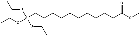 Undecanoic acid, 11-(triethoxysilyl)-, methyl ester Structural