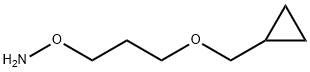 O-[3-(cyclopropylmethoxy)propyl]hydroxylamine Structural