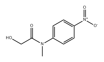 Acetamide, 2-hydroxy-N-methyl-N-(4-nitrophenyl)- Structural
