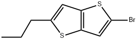 Thieno[3,2-b]thiophene, 2-bromo-5-propyl- Structural