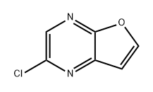 Furo[2,3-b]pyrazine, 2-chloro- Structural