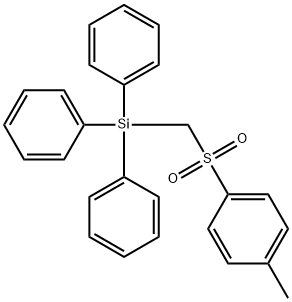 Triphenyl(tosylmethyl)silane Structural