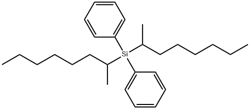 Di(octan-2-yl)diphenylsilane Structural