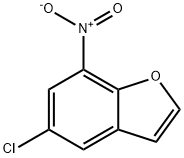 Benzofuran, 5-chloro-7-nitro- Structural