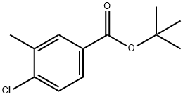 tert-Butyl 4-chloro-3-methylbenzoate Structural