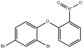 Benzene, 2,4-dibromo-1-(2-nitrophenoxy)- Structural