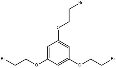 Benzene, 1,3,5-tris(2-bromoethoxy)- Structural