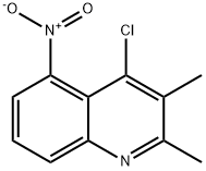 Quinoline, 4-chloro-2,3-dimethyl-5-nitro- Structural