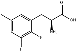 Phenylalanine, 2,3-difluoro-5-methyl- Structural