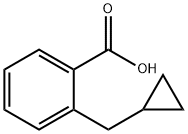 Benzoic acid, 2-(cyclopropylmethyl)- Structural