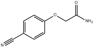 Acetamide, 2-(4-cyanophenoxy)- Structural