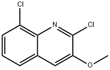 Quinoline, 2,8-dichloro-3-methoxy- Structural