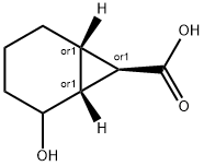 rel-(1R,6S,7R)-2-Hydroxybicyclo[4.1.0]heptane-7-carboxylic acid Structural