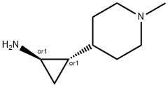 rac-(1R,2S)-2-(1-methylpiperidin-4-yl)cyclopropan-
1-amine Structural