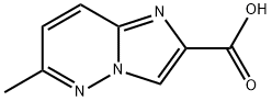 Imidazo[1,2-b]pyridazine-2-carboxylic acid, 6-methyl- Structural