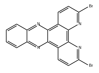 Quinoxalino[2,3-f][1,10]phenanthroline, 3,6-dibromo- Structural