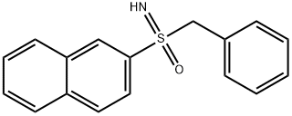 S-2-naphthalenyl-S-(phenylmethyl)- Sulfoximine Structural