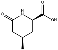 rac-(2R,4R)-4-methyl-6-oxopiperidine-2-carboxylic acid, cis Structural