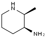 rac-(2R,3R)-2-methylpiperidin-3-amine dihydrochloride, cis Structural