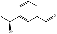 Benzaldehyde, 3-[(1S)-1-hydroxyethyl]- Structural