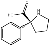 L-Proline, 2-phenyl- Structural