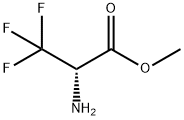 D-Alanine, 3,3,3-trifluoro-, methyl ester Structural