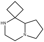 hexahydro-2''H-spiro[cyclobutane-1,1''-pyrrolo[1,2-a]piperazine] Structural