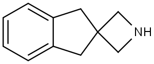 Spiro[azetidine-3,2'-[2H]indene], 1',3'-dihydro- Structural