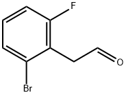 Benzeneacetaldehyde, 2-bromo-6-fluoro- Structural
