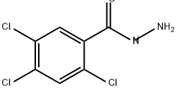 Benzoic acid, 2,4,5-trichloro-, hydrazide Structural