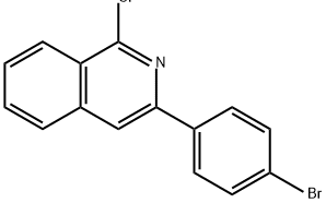 Isoquinoline, 3-(4-bromophenyl)-1-chloro- Structural