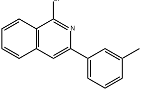 Isoquinoline, 1-chloro-3-(3-methylphenyl)- Structural