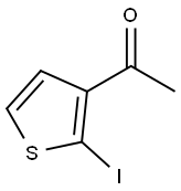 Ethanone, 1-(2-iodo-3-thienyl)- Structural