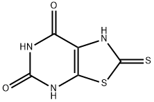 Thiazolo[5,4-d]pyrimidine-5,7(2H,4H)-dione, 1,6-dihydro-2-thioxo- Structural