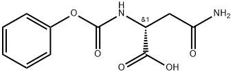 D-Asparagine, N2-(phenoxycarbonyl)- Structural
