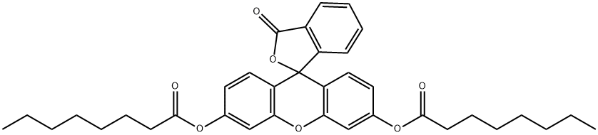 Fluorescein dioctanoate Structural