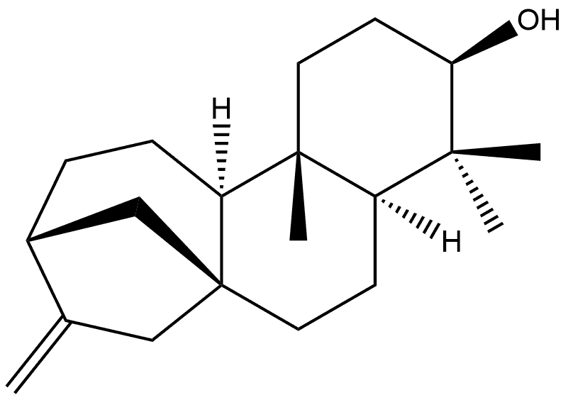 Kaur-16-en-3-ol, (3α)- Structural