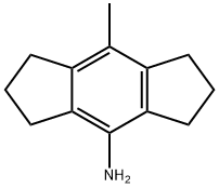 s-Indacen-4-amine, 1,2,3,5,6,7-hexahydro-8-methyl- Structural